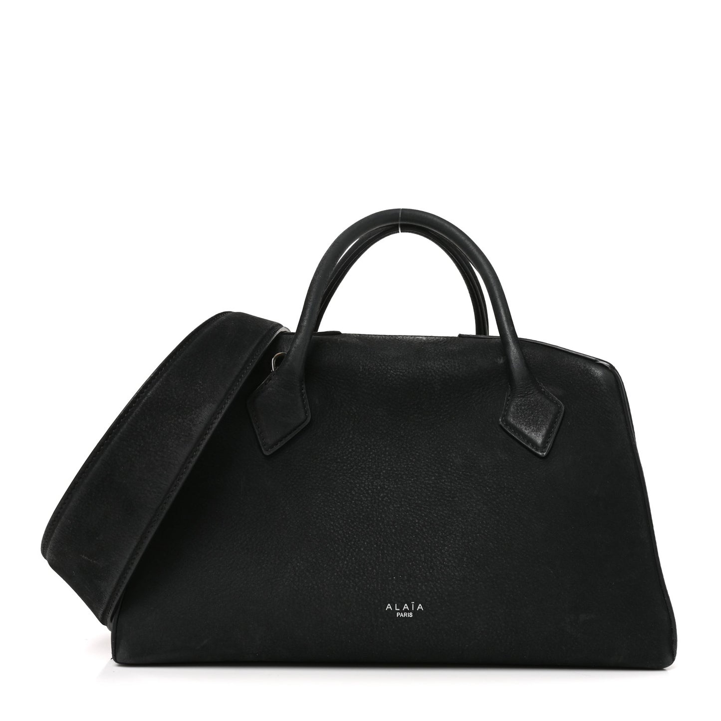 Nubuck Bowler Bag Anthracite