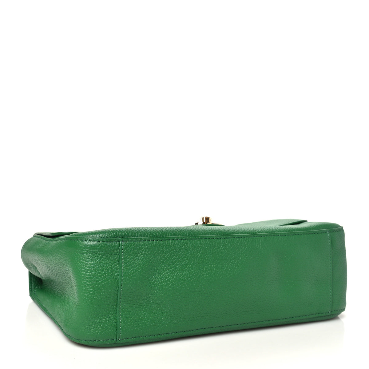 Chanel Grained Calfskin Small Souplissimo Maxi Flap Green 8 of 21