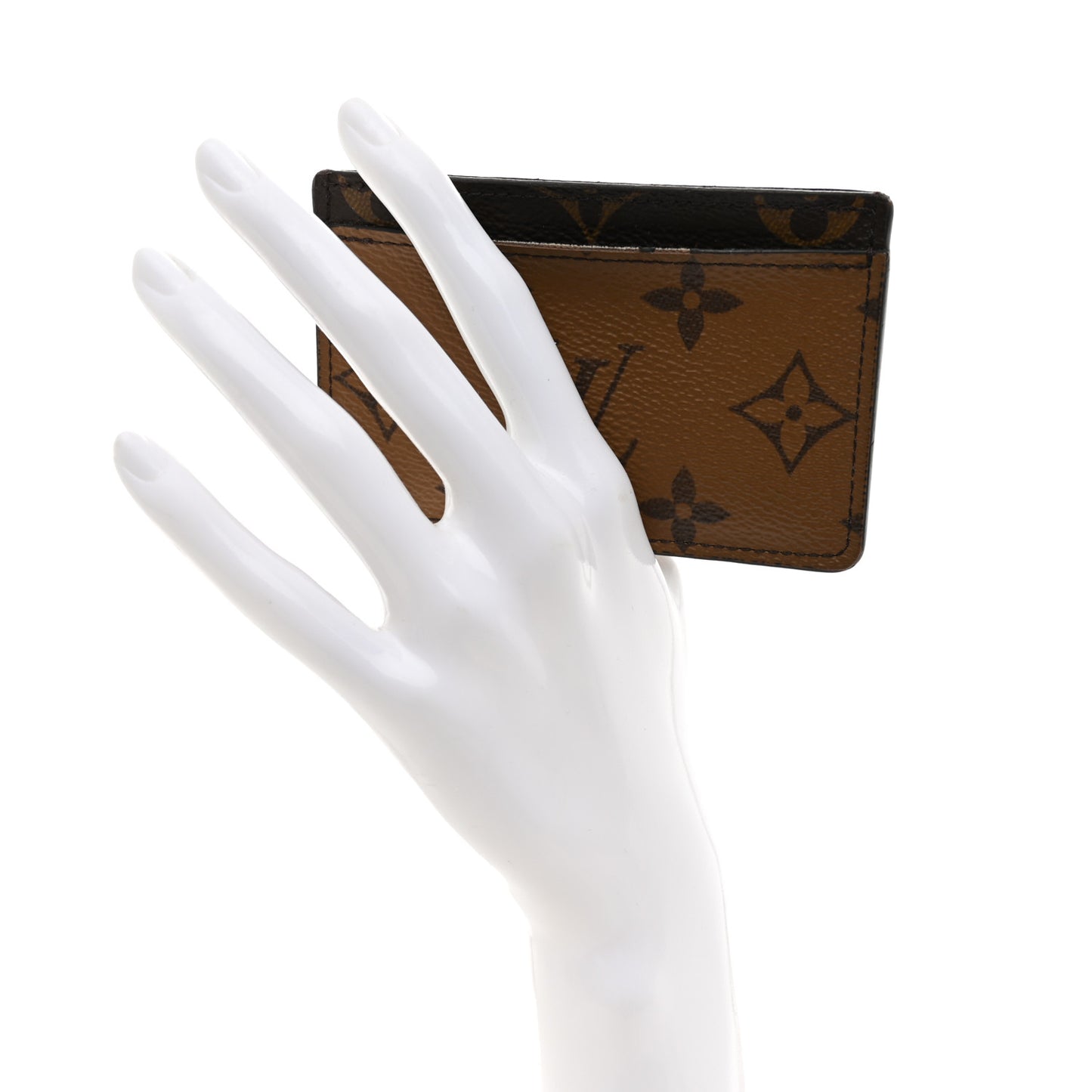 Reverse Monogram Card Holder