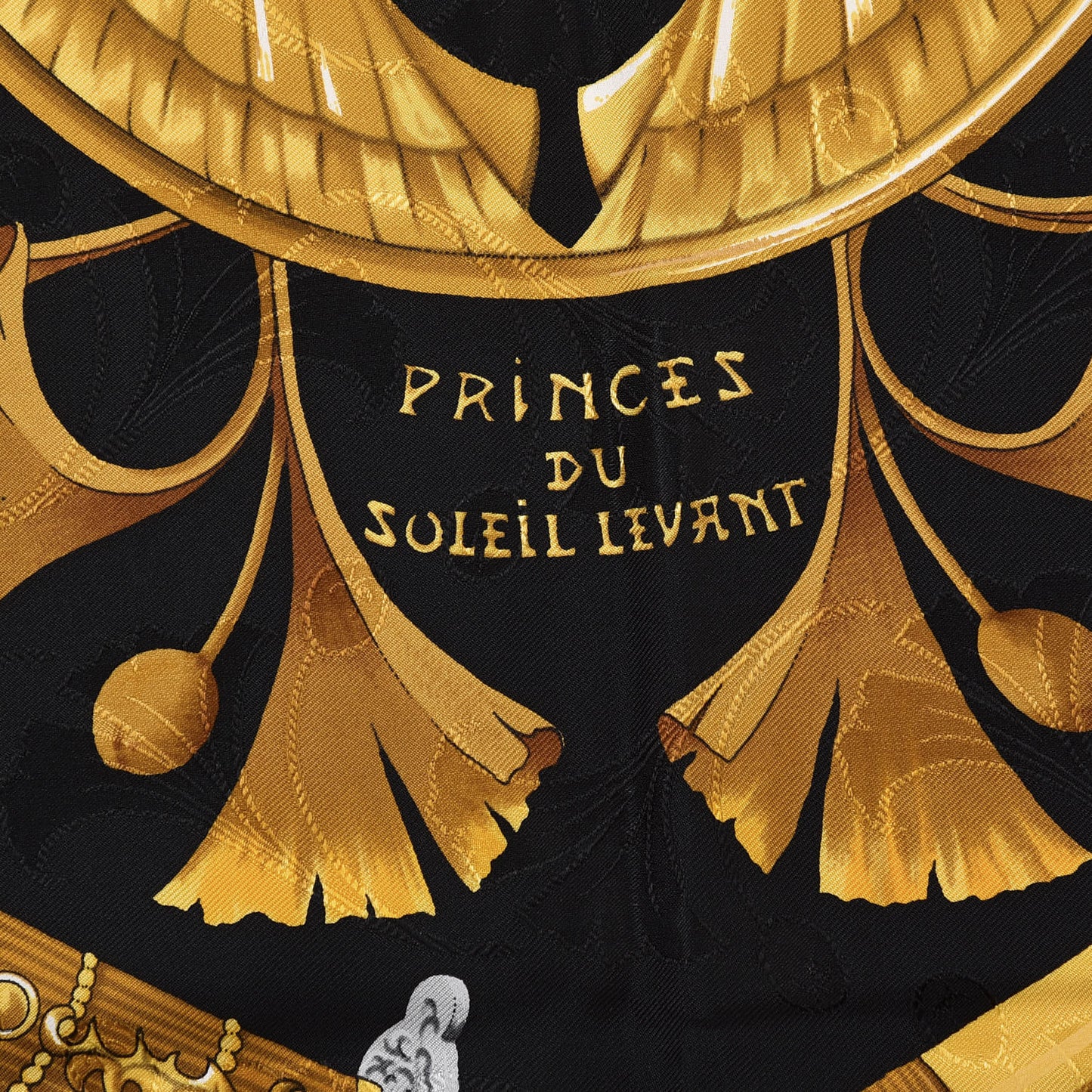 Silk Daimyo Princes du Soleil Levant Scarf 90