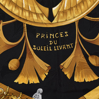Hermes Silk Daimyo Princes du Soleil Levant Scarf 90 3 of 7