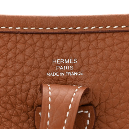 Hermes Taurillon Clemence Evelyne TPM Gold 6 of 11