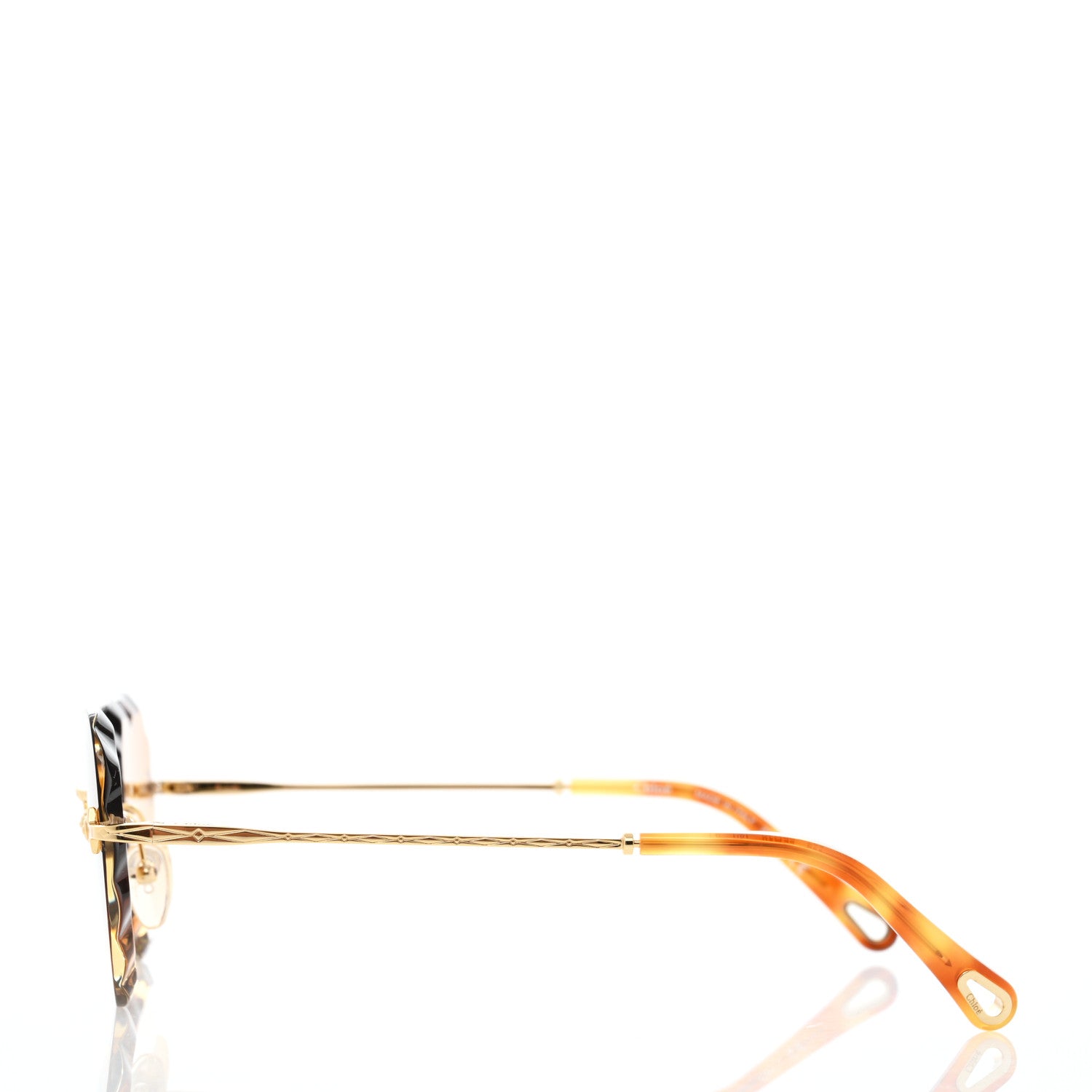 Chloe Heart Sunglasses CE150S Gold 3 of 7