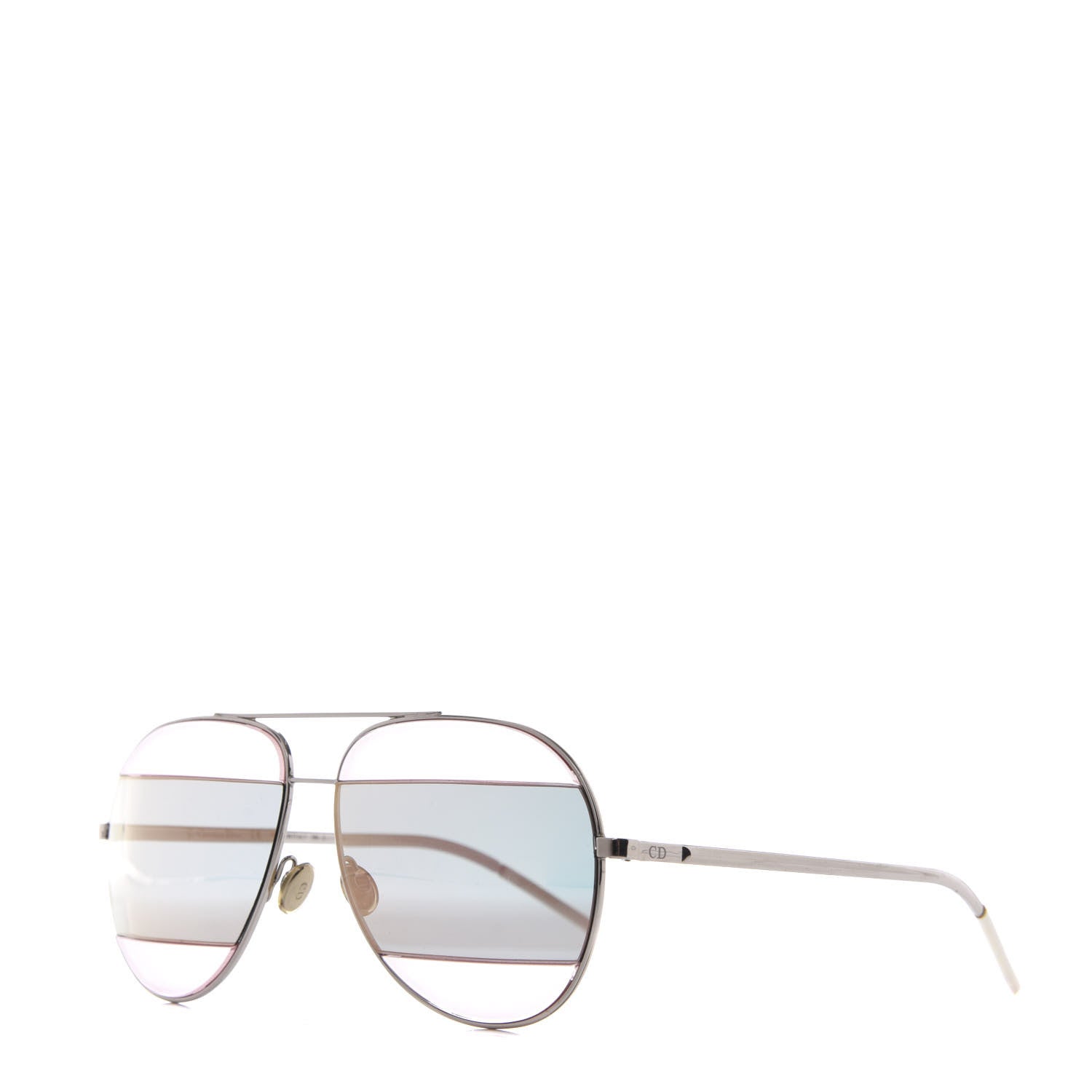 Christian Dior Metal DiorSplit 2 Sunglasses Pink 1 of 7