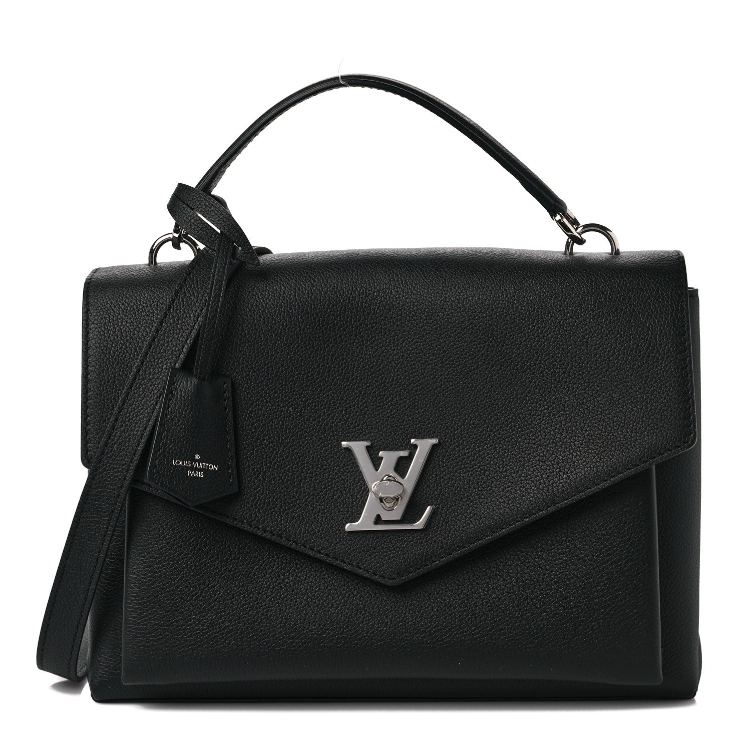 Louis Vuitton Soft Calfskin My Lockme Top Handle Black 1 of 6