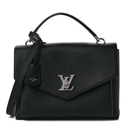 Louis Vuitton Soft Calfskin My Lockme Top Handle Black 1 of 6