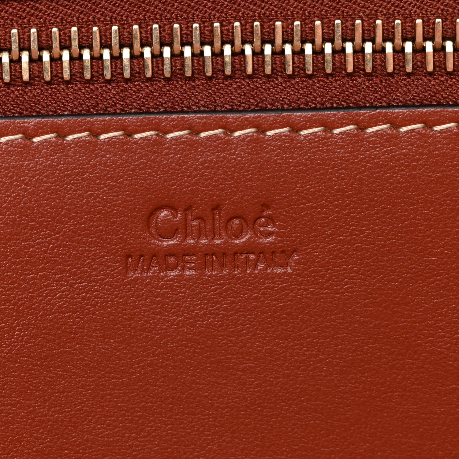 Chloe Shearling Calfskin Large Woody Ribbon Tote Mild Beige 6 of 10