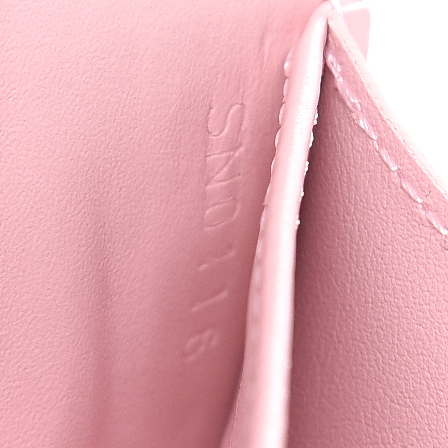 Louis Vuitton Vernis Sarah Compact Wallet Rose Ballerine 7 of 9
