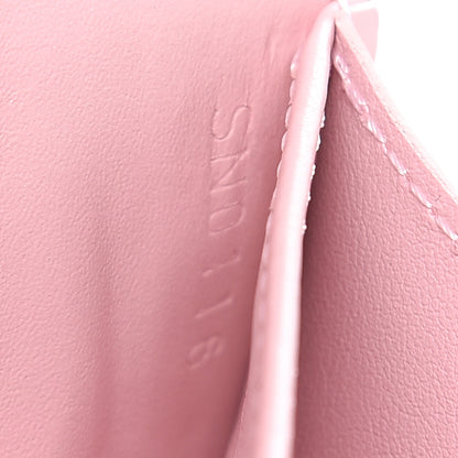 Louis Vuitton Vernis Sarah Compact Wallet Rose Ballerine 7 of 9