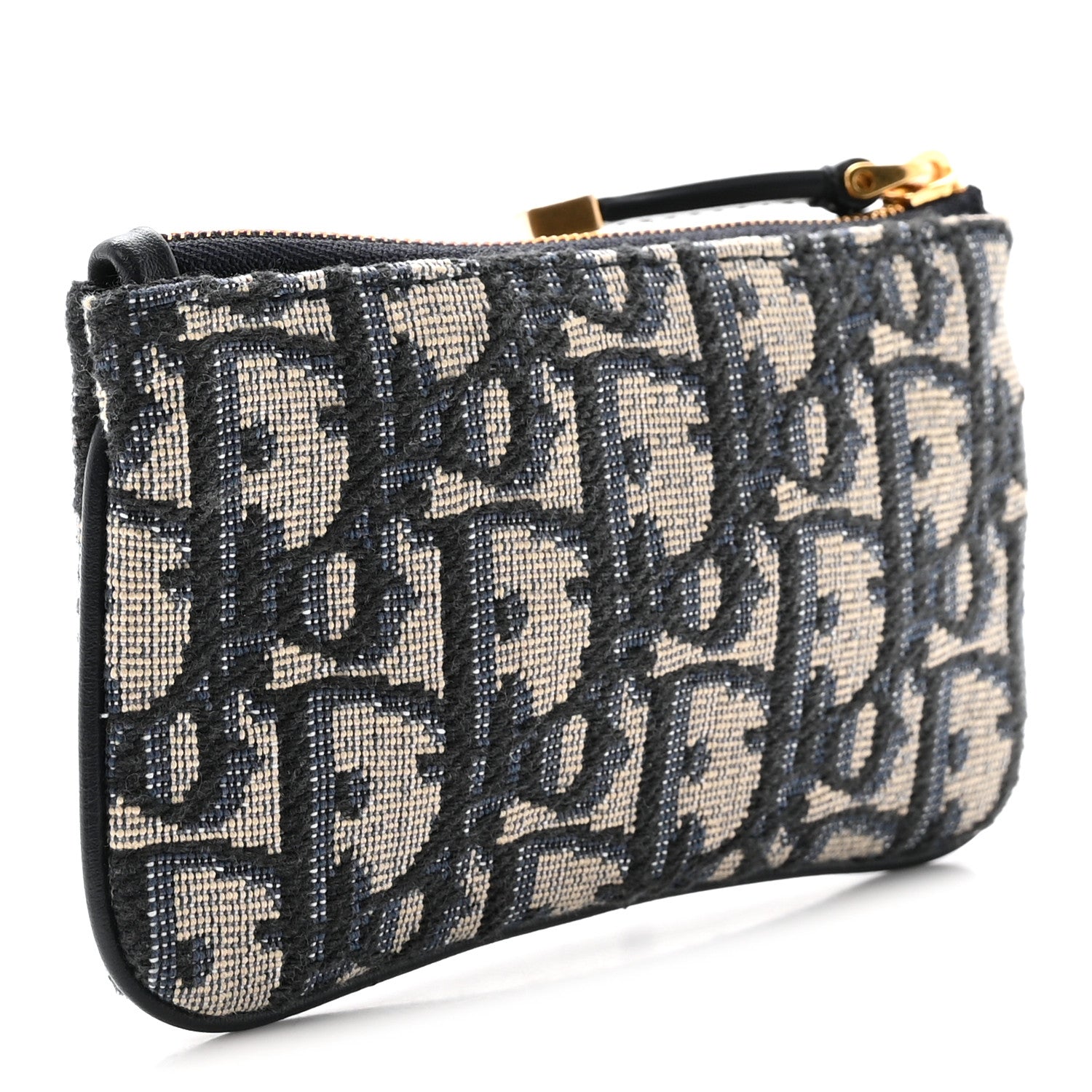 Christian Dior Oblique Key Case Blue 3 of 6