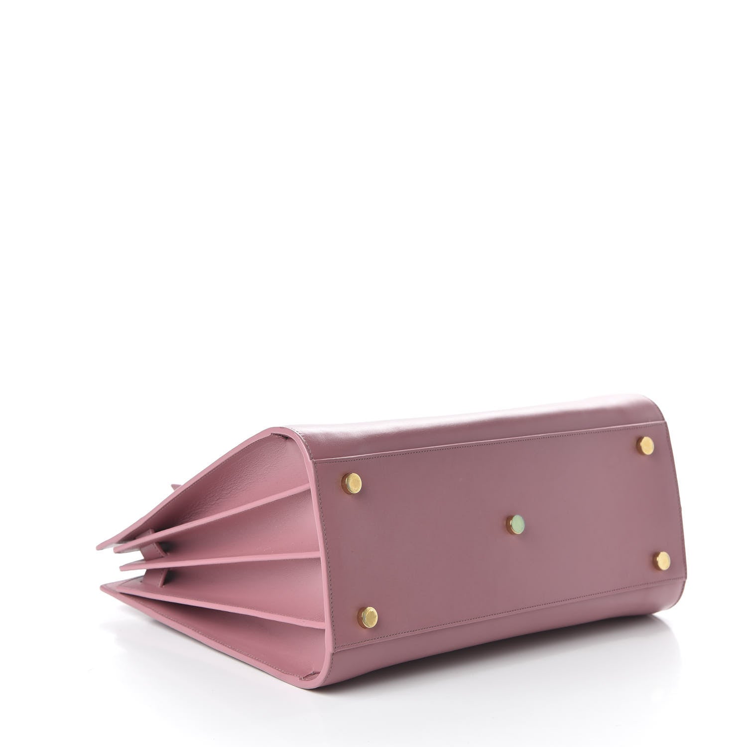 Saint Laurent Calfskin Small Sac De Jour Dark Rose 4 of 9