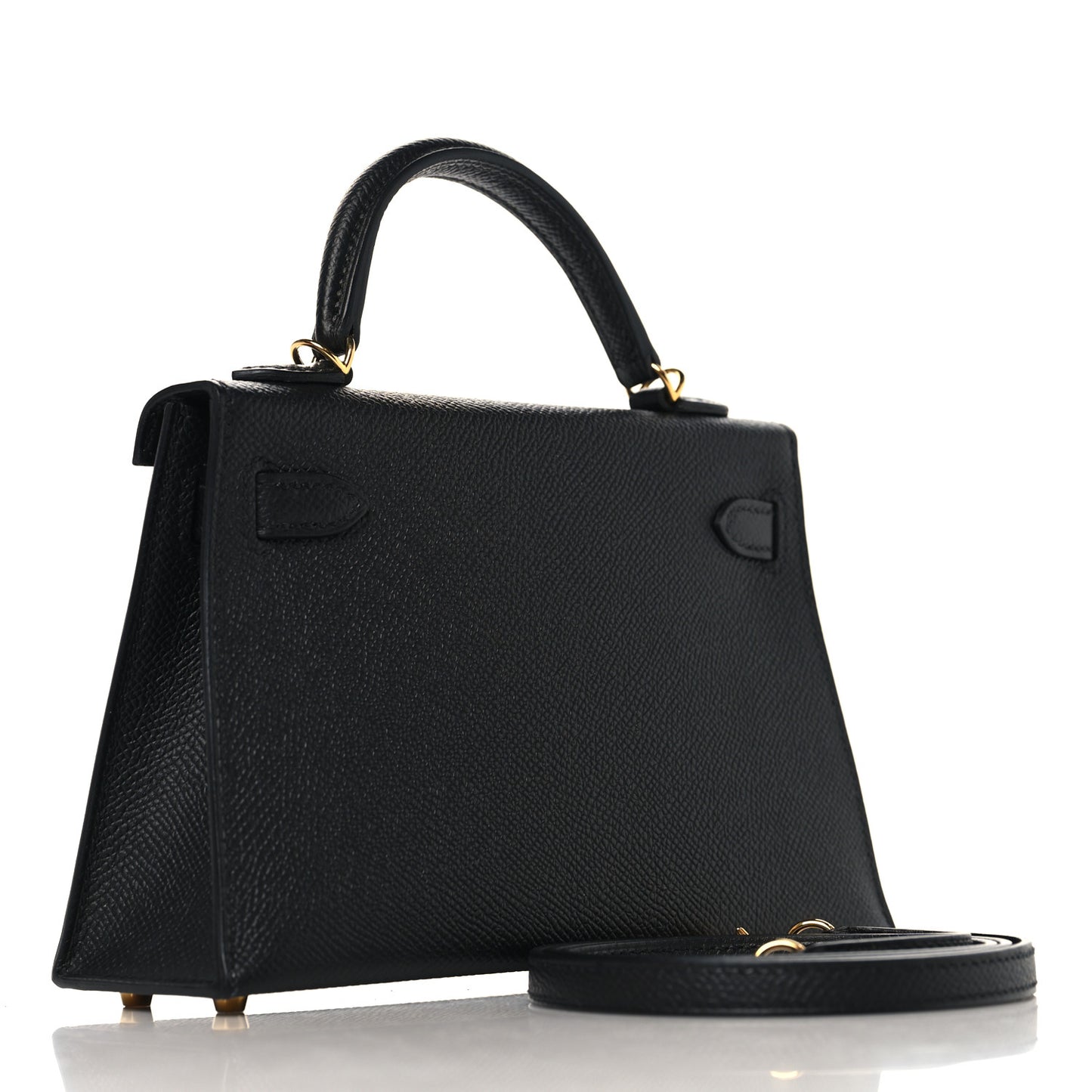 Epsom Mini Kelly Sellier 20 Black