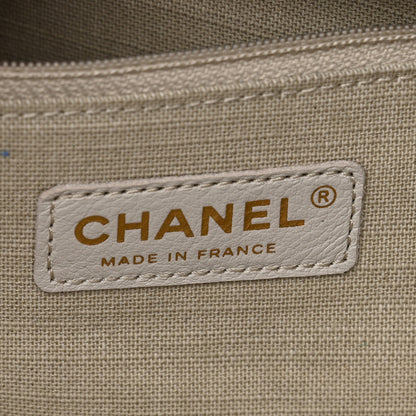 Chanel Mixed Fibers Small Deauville Tote Black 8 of 11