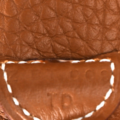 Hermes Taurillon Clemence Evelyne TPM Gold 7 of 9