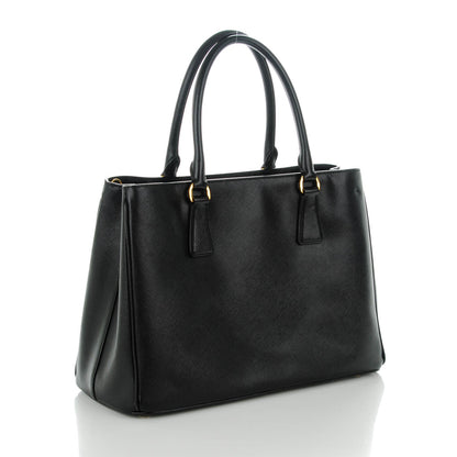 Prada Saffiano Lux Medium Tote Nero Black 3 of 9