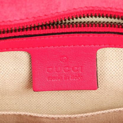 Gucci Patent Large Bright Bit Clutch Shocking Pink 6 of 7