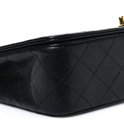 Chanel Lambskin Quilted Small Single Flap Bag Black 10 of 11