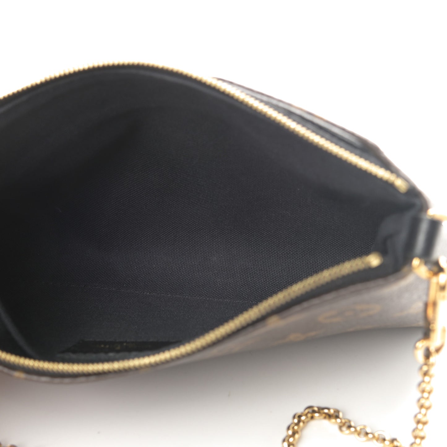 Monogram Pallas Clutch Black