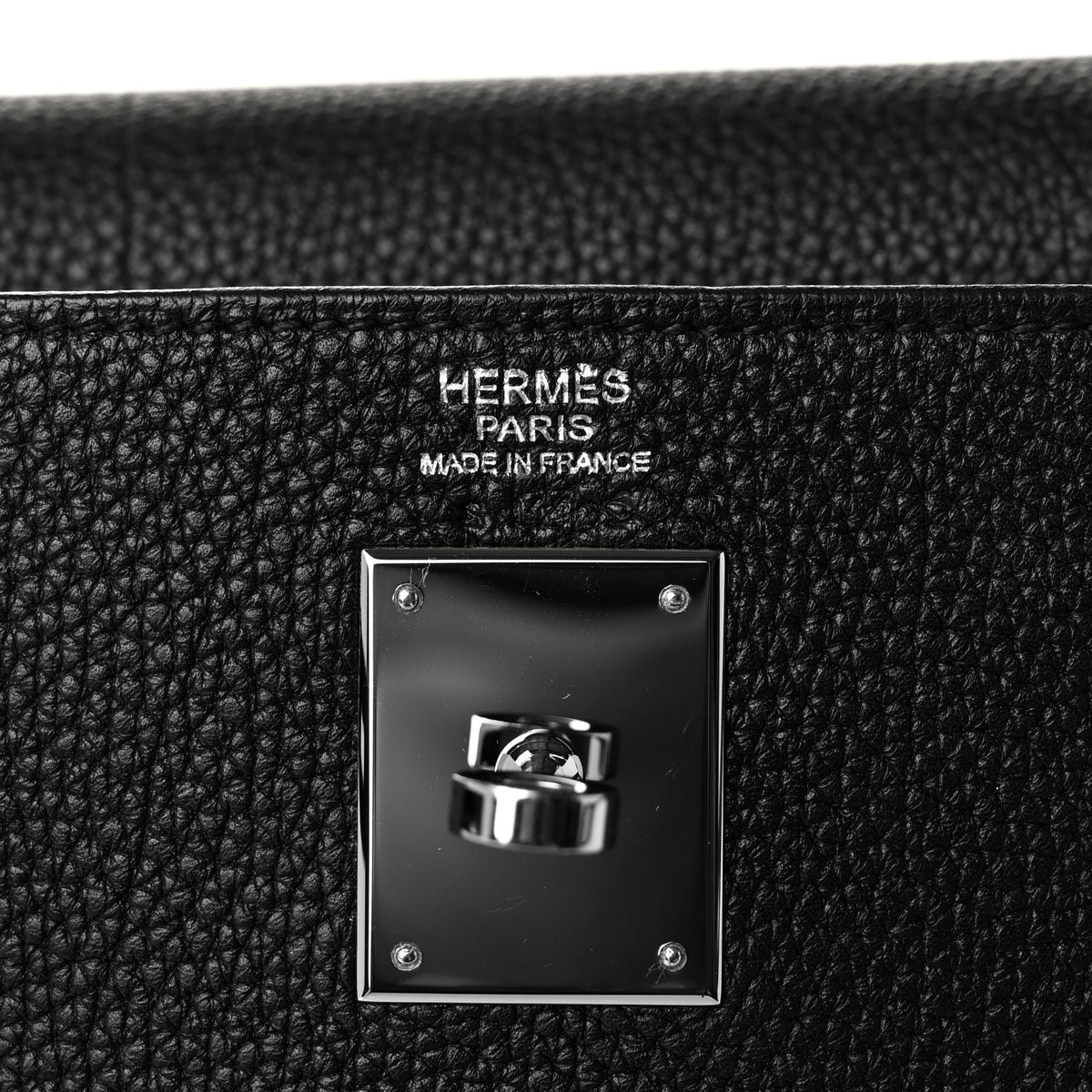 Hermes Togo Kelly Retourne 32 Black 6 of 11