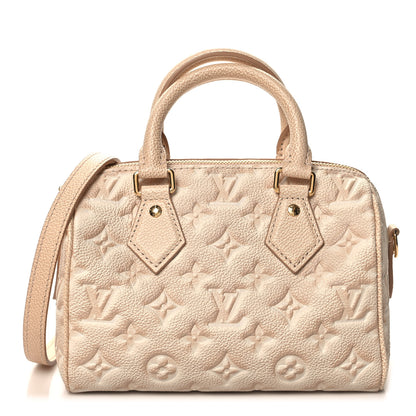 Louis Vuitton Empreinte Monogram Summer Stardust Speedy Bandouliere 20 Beige Clair 1 of 9