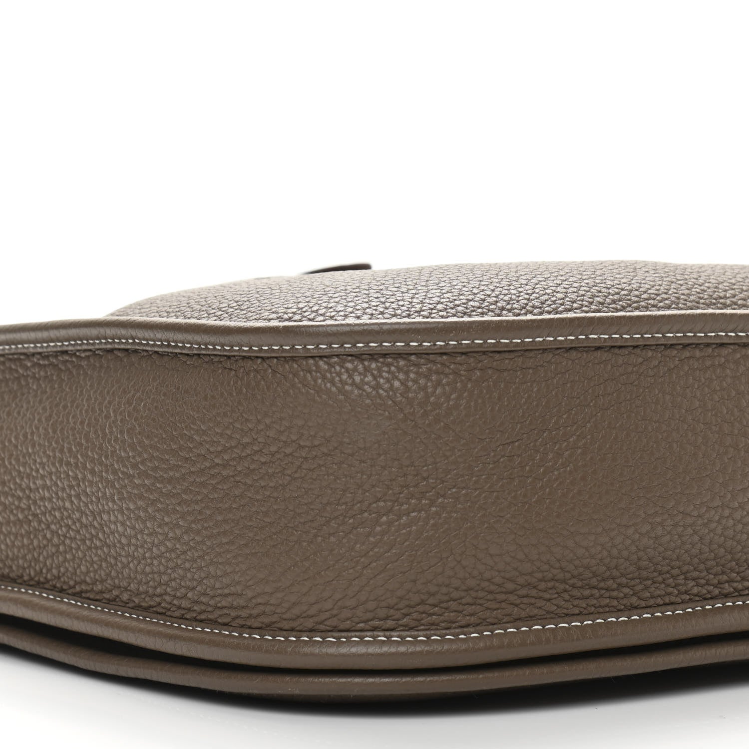 Hermes Taurillon Clemence Evelyne III GM Etoupe 9 of 11