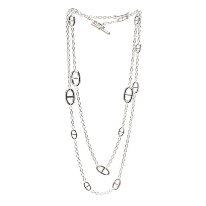 Hermes Sterling Silver Farandole Necklace 120 3 of 5
