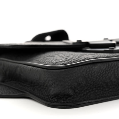Louis Vuitton Taurillon Monogram S Lock Sling Bag Black 8 of 9