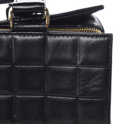 Chanel Lambskin Chocolate Bar Quilted Bag Black 8 of 13