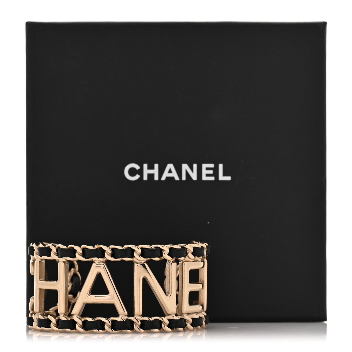 Lambskin Chain Vintage Allure Bracelet Gold