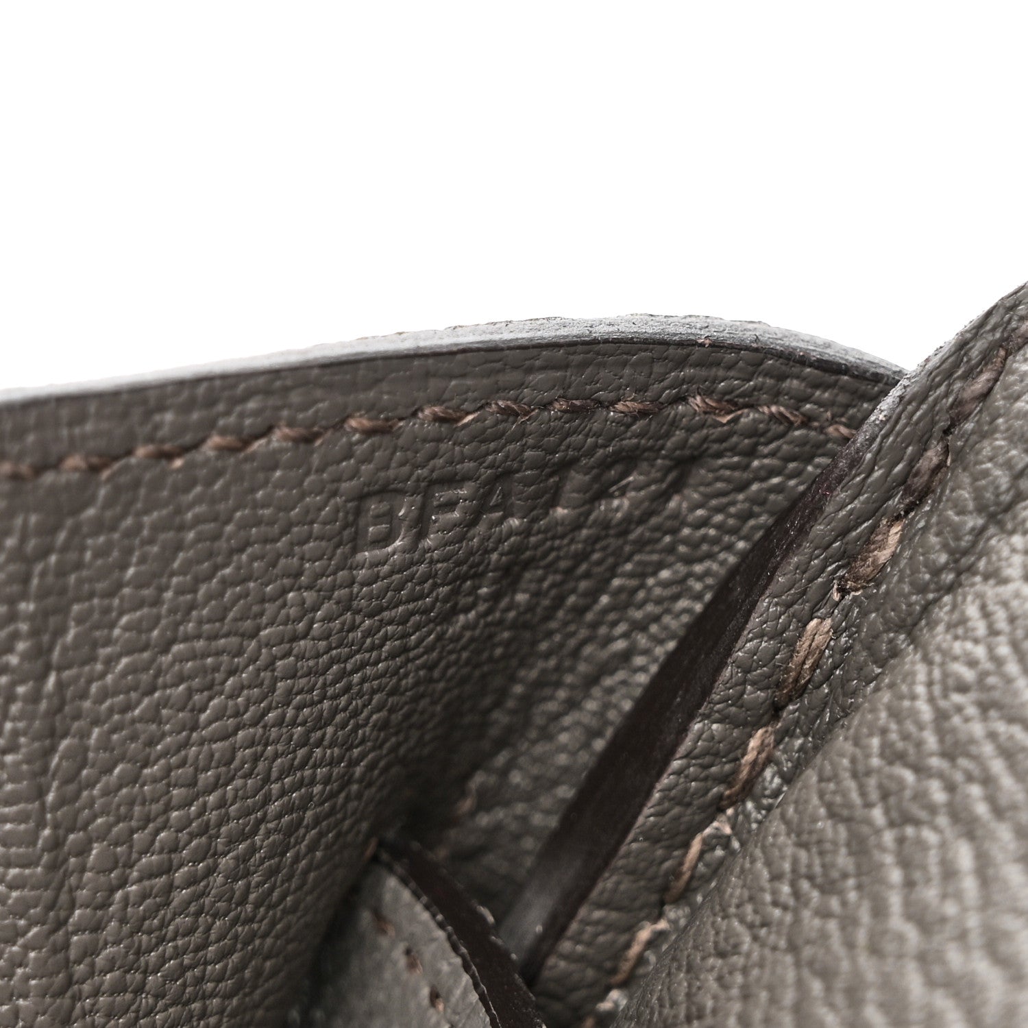 Hermes Togo Birkin 35 Etain 7 of 10