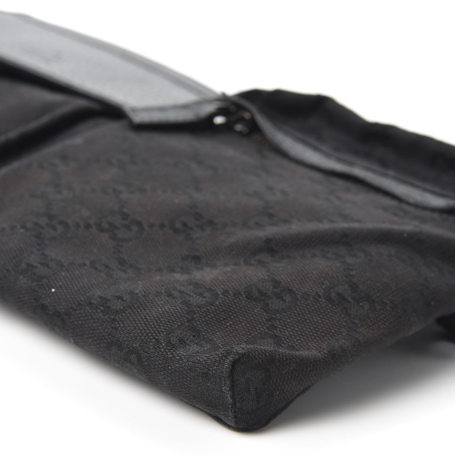 Gucci GG Monogram Double Pocket Belt Bag Black 8 of 8
