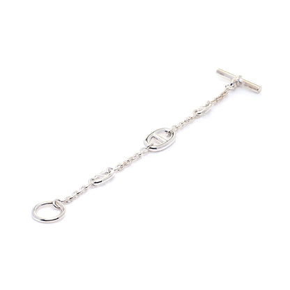 Hermes Sterling Silver Farandole Bracelet LG 6 of 7