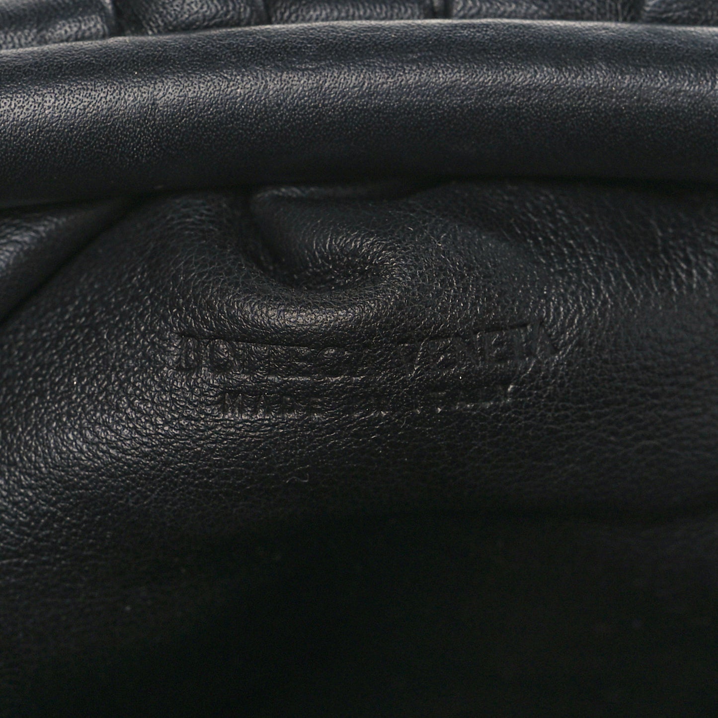 Butter Calfskin The Mini Pouch Black