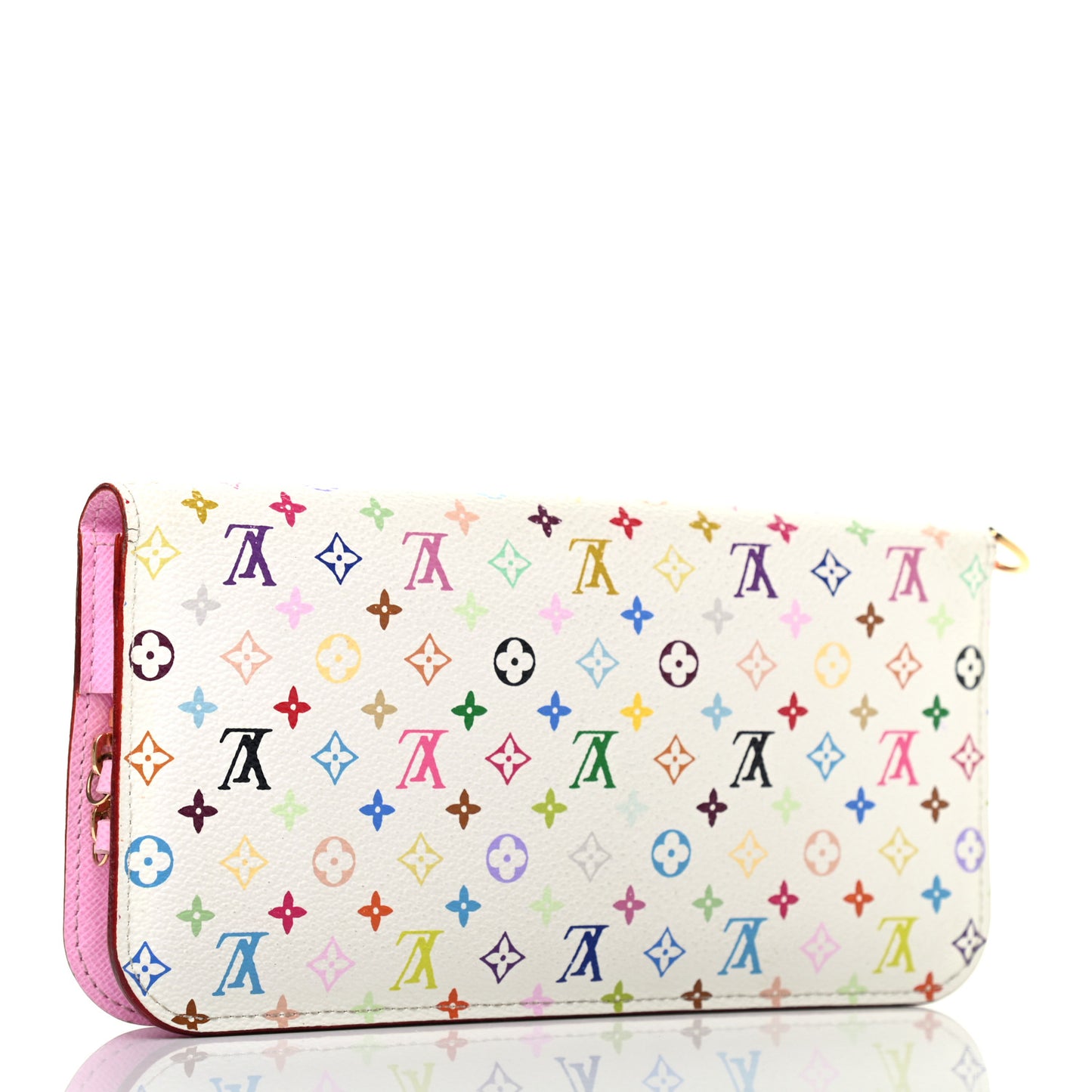 Monogram Multicolor Insolite Wallet White Litchi