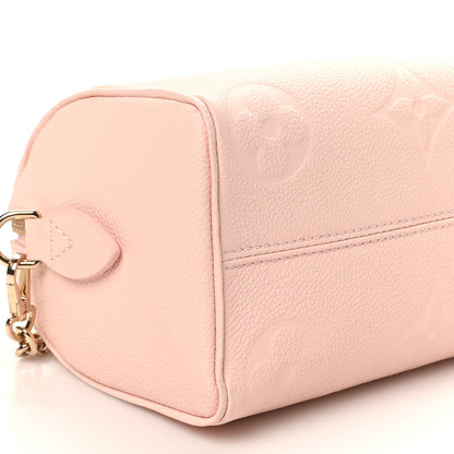 Louis Vuitton Empreinte Monogram Giant Speedy Bandouliere 20 Pink Opale 8 of 9