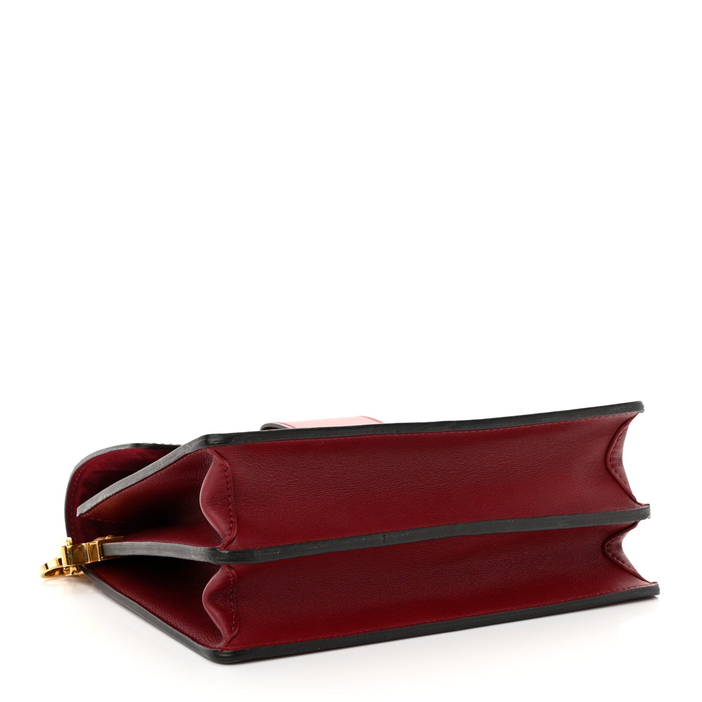 LOUIS VUITTON Smooth Calfskin Dauphine MM Cherry Berry