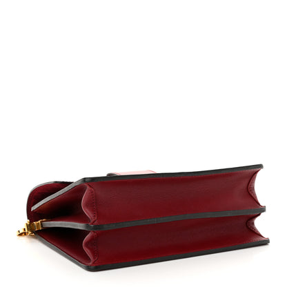 Louis Vuitton LOUIS VUITTON Smooth Calfskin Dauphine MM Cherry Berry 4 of 10