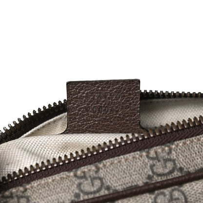 Gucci Soft GG Supreme Monogram Medium Ophidia Belt Bag Dark Brown 7 of 15