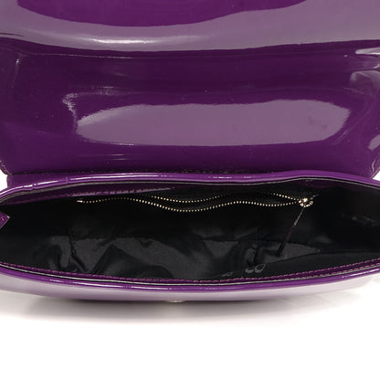 Burberry Prorsum Patent Small Lilford Shoulder Bag Beetroot 9 of 14