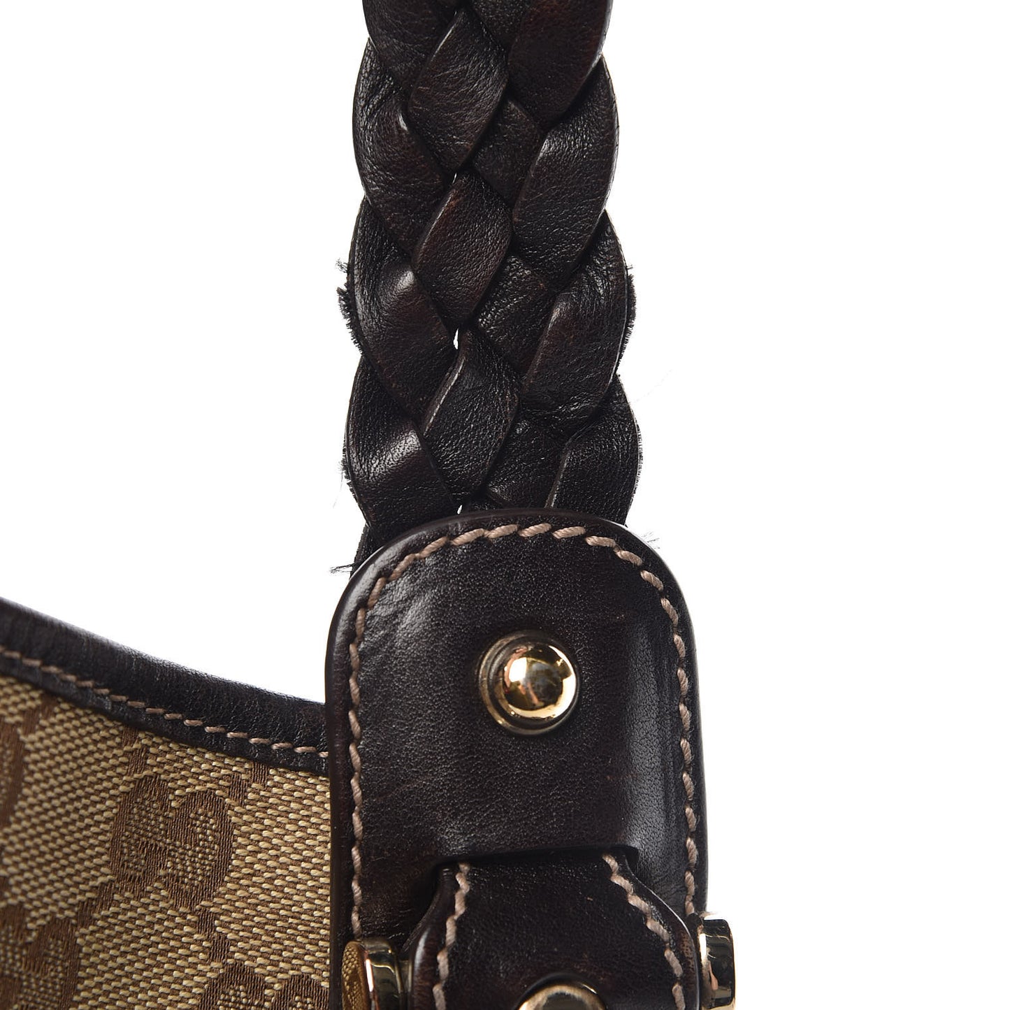 Monogram Medium Pelham Shoulder Bag Dark Brown