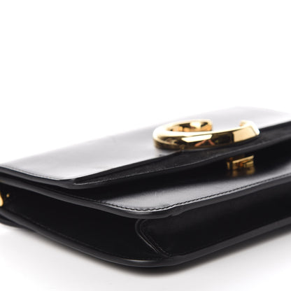 Chloe Calfskin Suede C Clutch With Chain Black 7 of 13