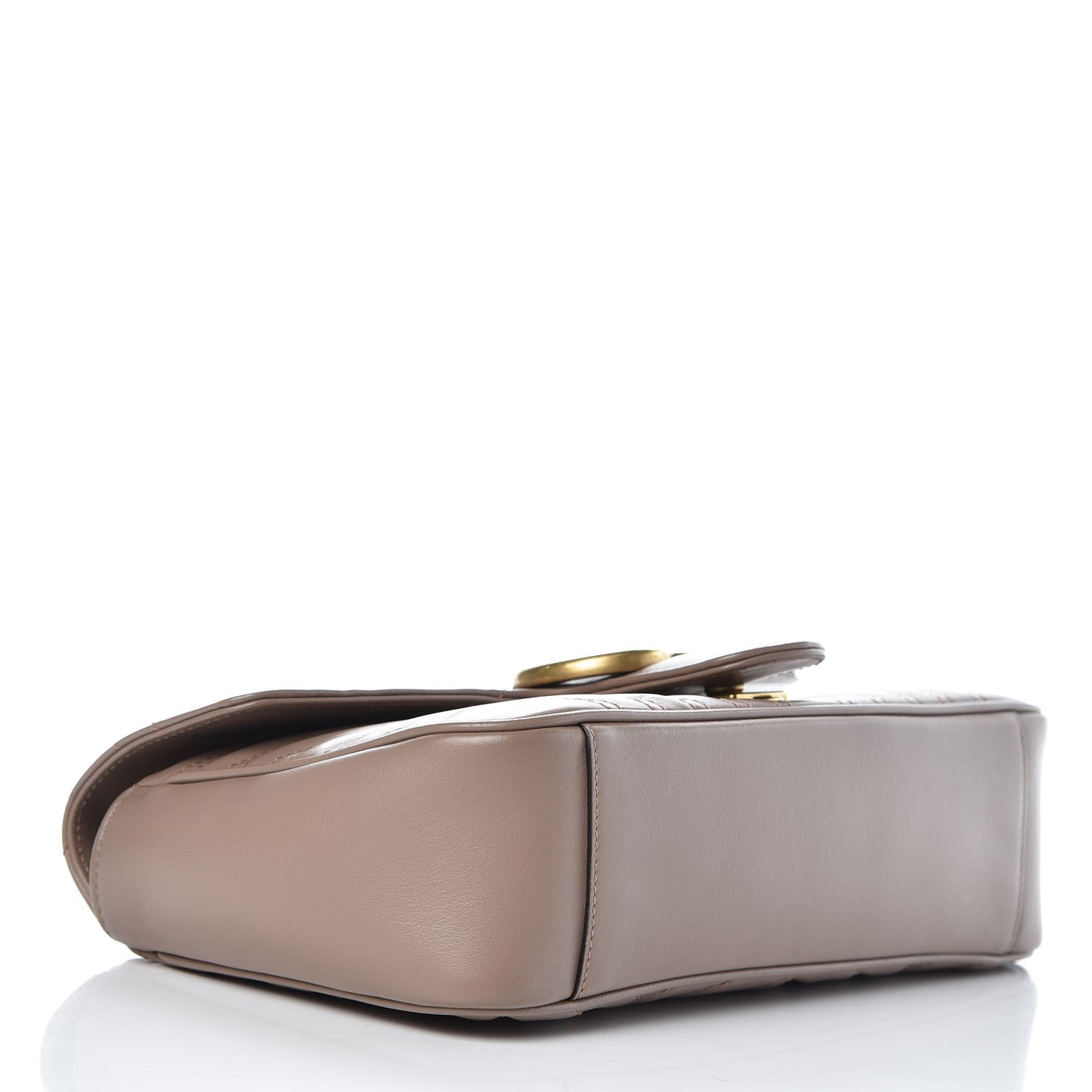 Calfskin Matelasse Small GG Marmont Shoulder Bag Porcelain Rose