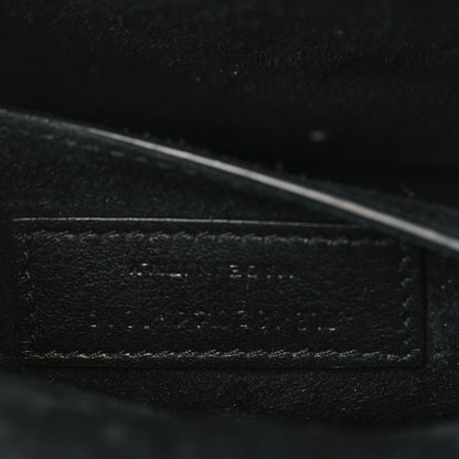 Saint Laurent Smooth Calfskin Suede Medium Bellechasse Black 7 of 11