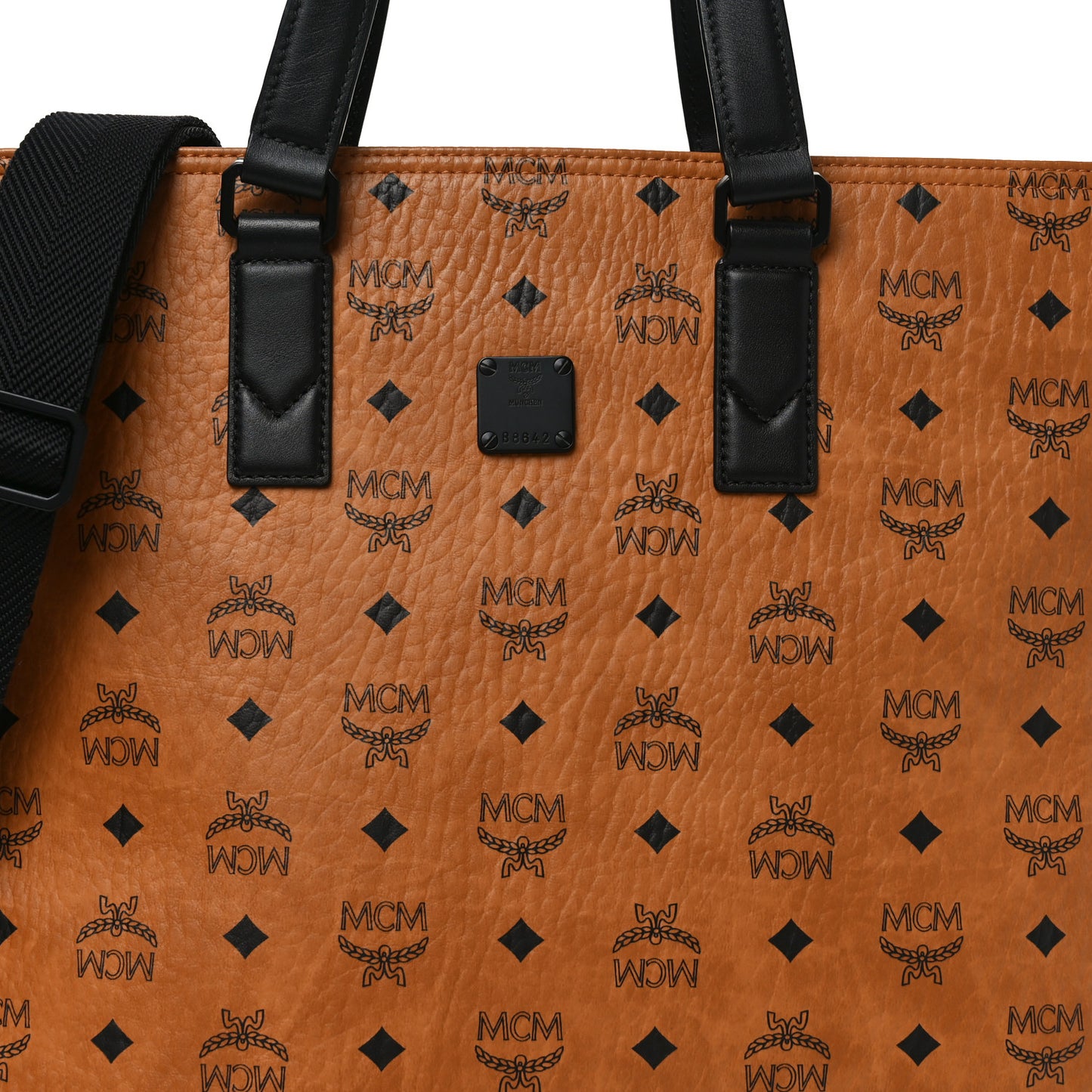 Visetos Klassik Tote Cognac Black