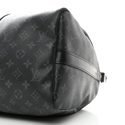 Louis Vuitton Monogram Eclipse Keepall Bandouliere 45 9 of 14