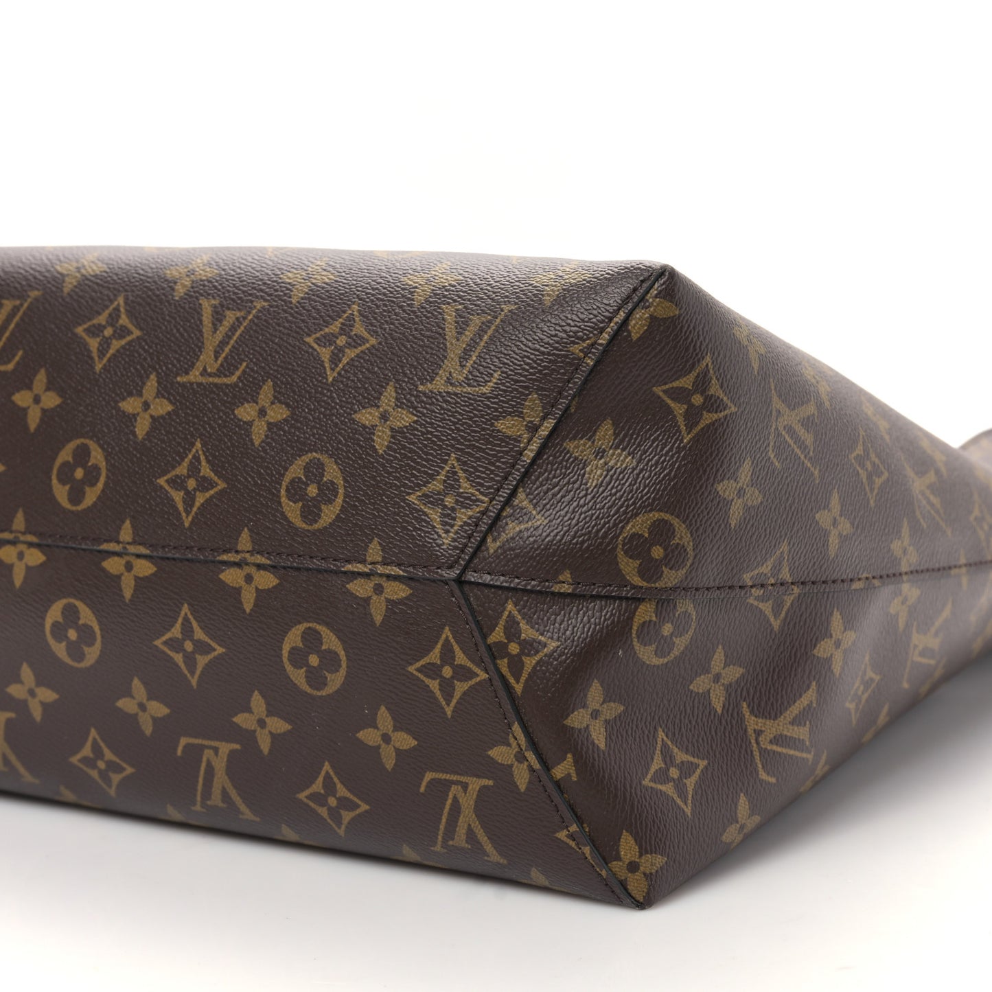 Monogram Flower Hobo Caramel