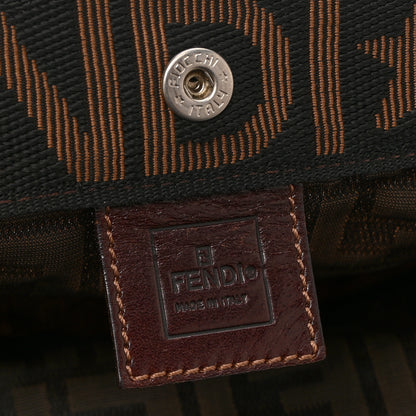 Fendi Zucca 1925 Vertical Tote Tobacco 6 of 12
