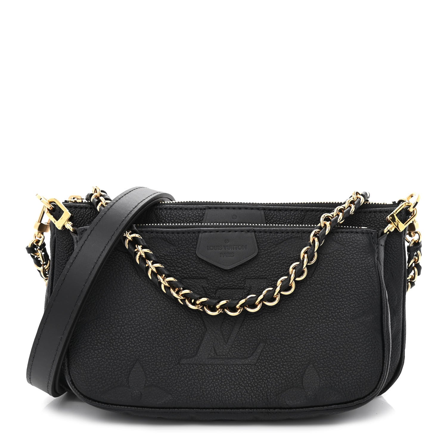 Louis Vuitton Empreinte Monogram Giant Multi Pochette Accessories Black 1 of 10