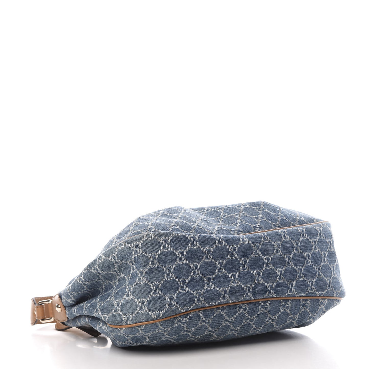 Denim Monogram Medium Sukey Hobo Blue