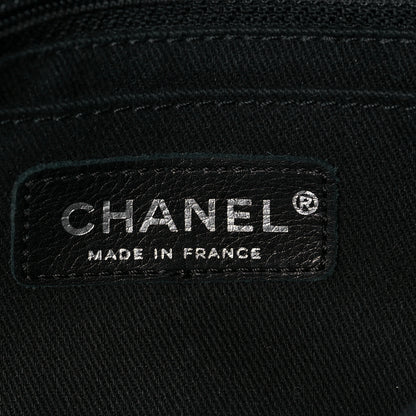 Chanel Lambskin Quilted Medium Icons Secret Label Flap Black 5 of 7